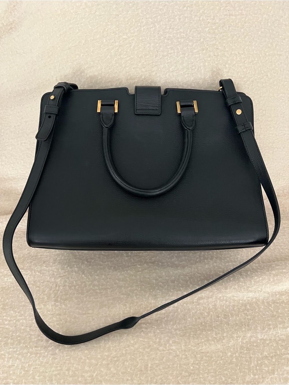 Yves Saint Laurent YSL Black OTL Sac Ligne Y - Excellent Condition - Picture 6 of 11